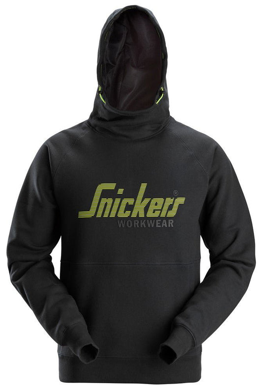 Snickers Workwear - 2845 Sudaderas con capucha y logo color negro - Ferrotecnia