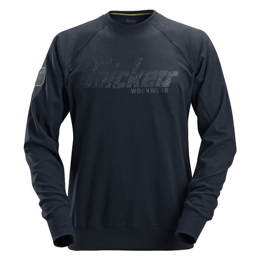 Snickers Workwear 28829500005 - Sweat-shirt bleu marine avec logo 3D TM