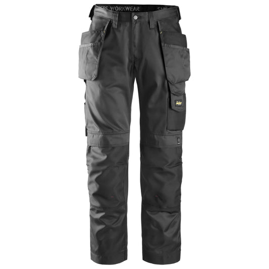 Snickers Workwear 32120404054 - 3212 Pantalón largo DuraTwill con bolsillos flotantes negro talla 54