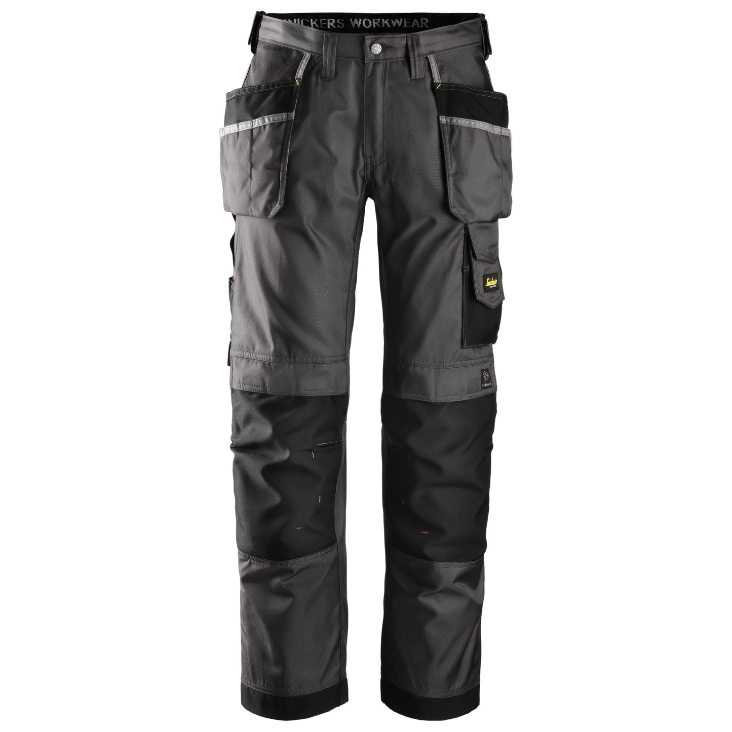 Snickers Workwear 32127404054 - 3212 DuraTwill Long Trousers with Floating Pockets Anthracite Grey-Black Size 54