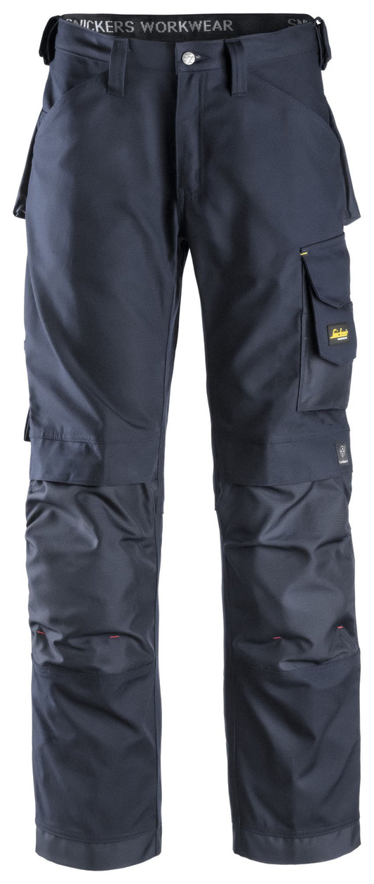 Snickers Workwear 3314 Pantalones largos de trabajo Canvas+ Azul marino - Ferrotecnia