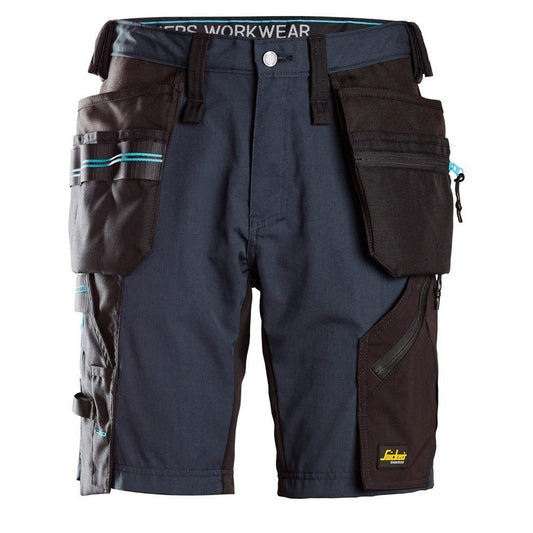 Snickers Workwear 61109504050 - 6110 LiteWork 37.5® Floating Pocket Work Shorts Navy/Black Size 50