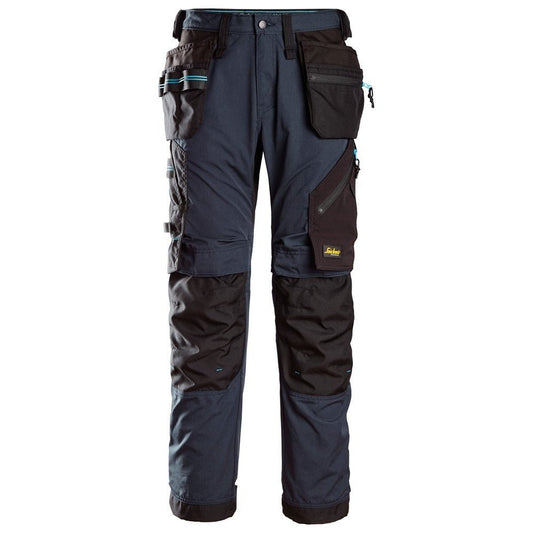 Snickers Workwear 62109504096 - 6210 LiteWork 37.5® Long Work Trousers with Floating Pockets Navy/Black Size 96