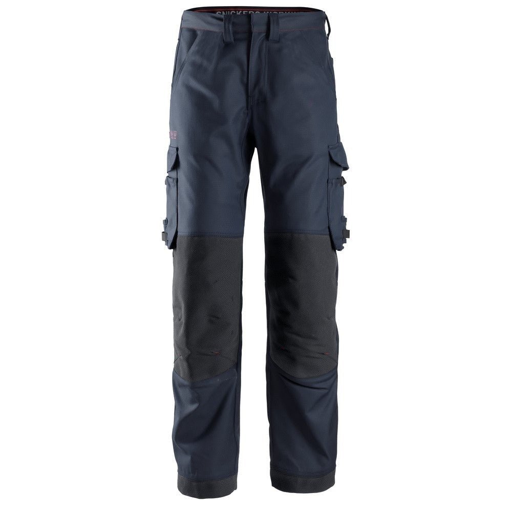 Snickers Workwear - 6362 Pantalones largos de trabajo con perneras simétricas ProtecWork azul marino - Ferrotecnia