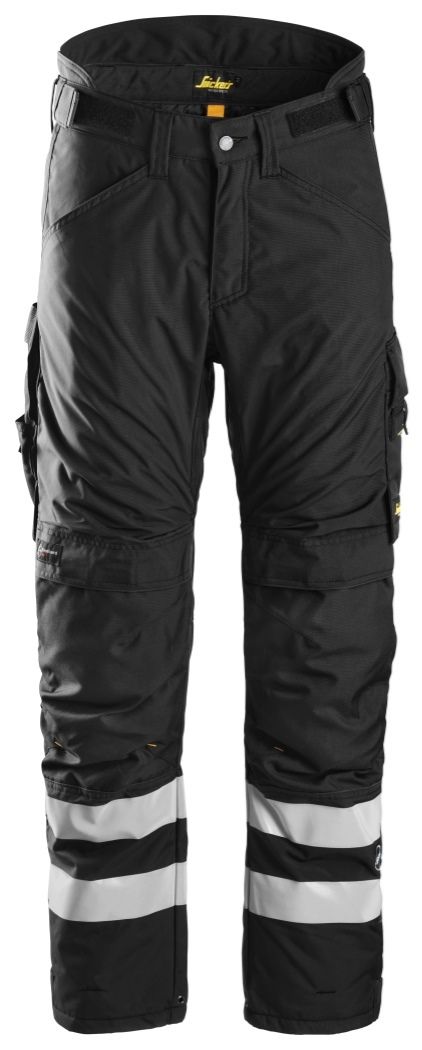 Snickers Workwear - 6619 Pantalones largos de trabajo térmicos 37.5 AllroundWork color negro - Ferrotecnia