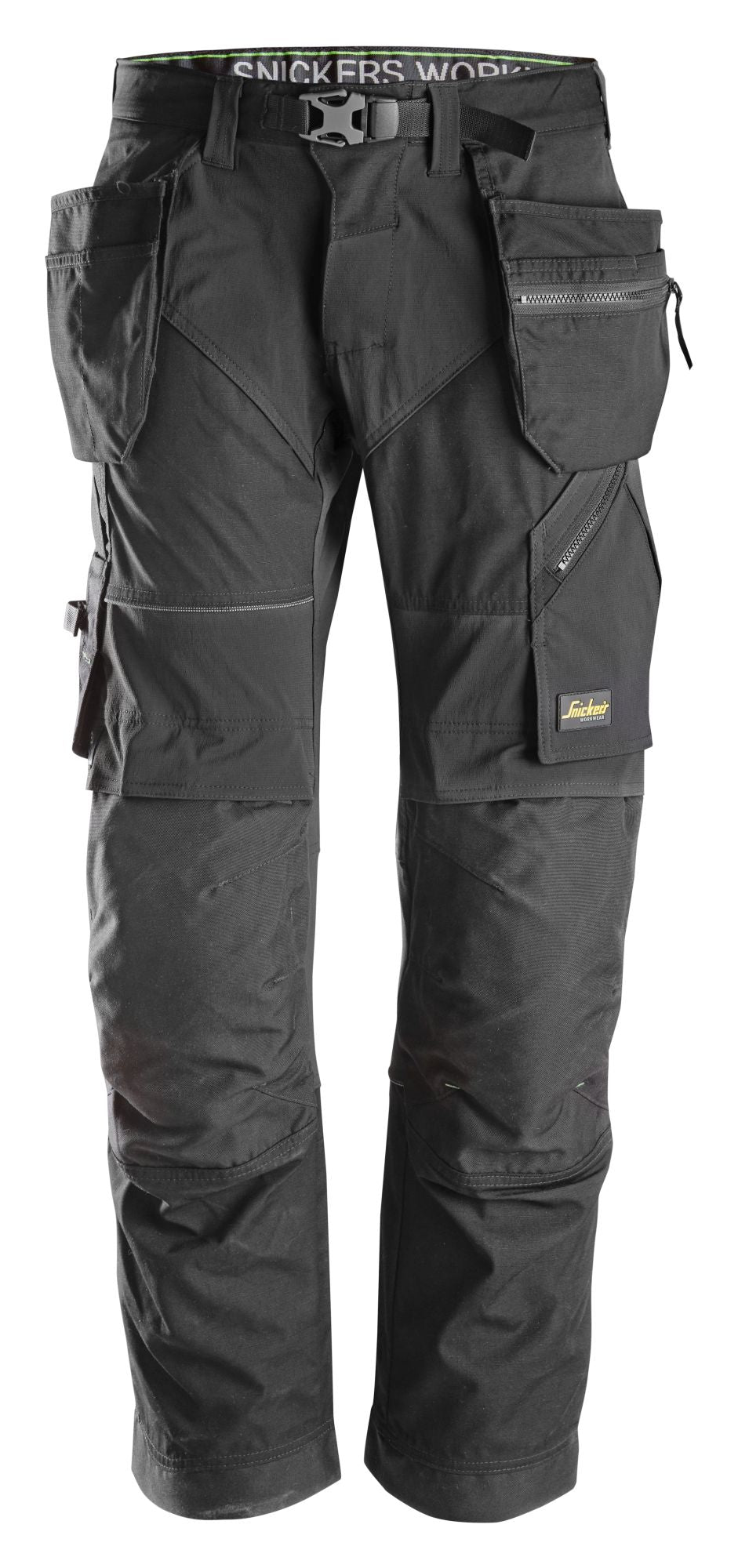 Snickers Workwear - 6902 Pantalones largos de trabajo FlexiWork bolsillos flotantes negro - Ferrotecnia