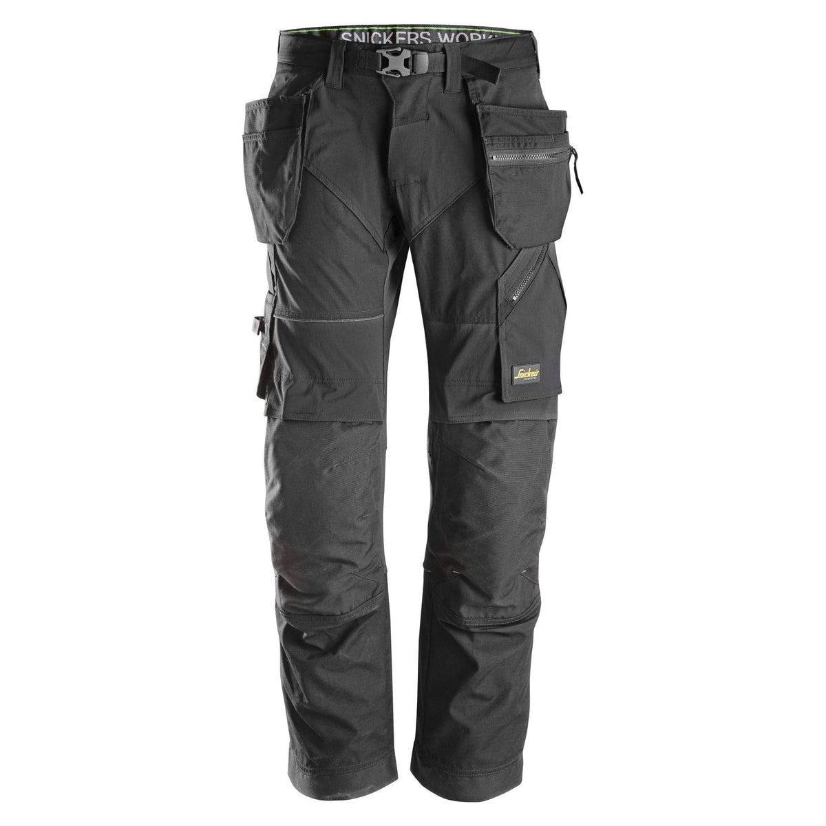 Snickers Workwear - 6902 Pantalones largos de trabajo FlexiWork bolsillos flotantes negro - Ferrotecnia