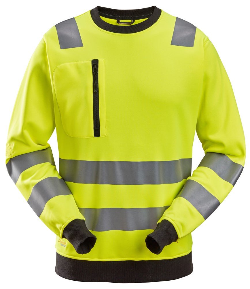 Snickers Workwear - 8037 Sudadera de alta visibilidad clase 2/3 amarillo - Ferrotecnia
