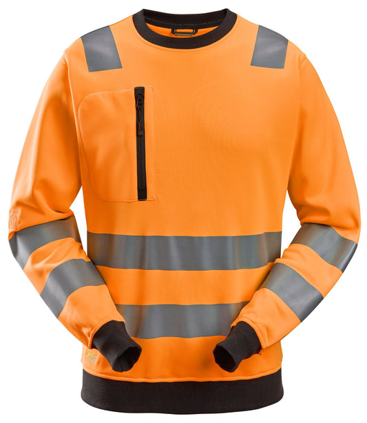 Snickers Workwear - 8037 Sudadera de alta visibilidad clase 2/3 naranja - Ferrotecnia