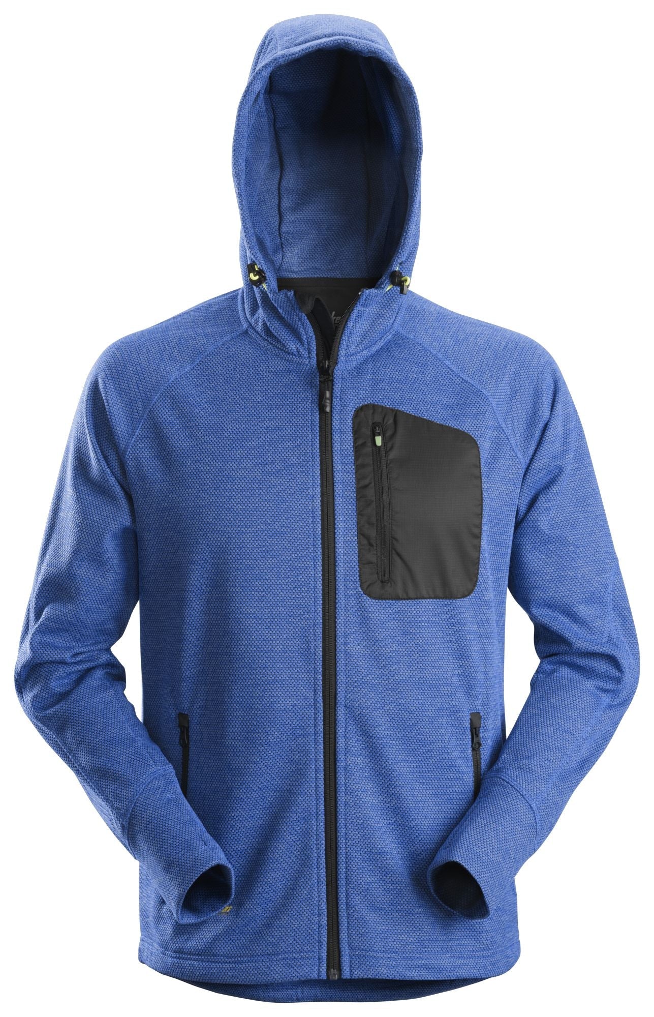 Snickers Workwear - 8041 Sudadera con capucha y forro polar Flexiwork azul verdadero - negro - Ferrotecnia