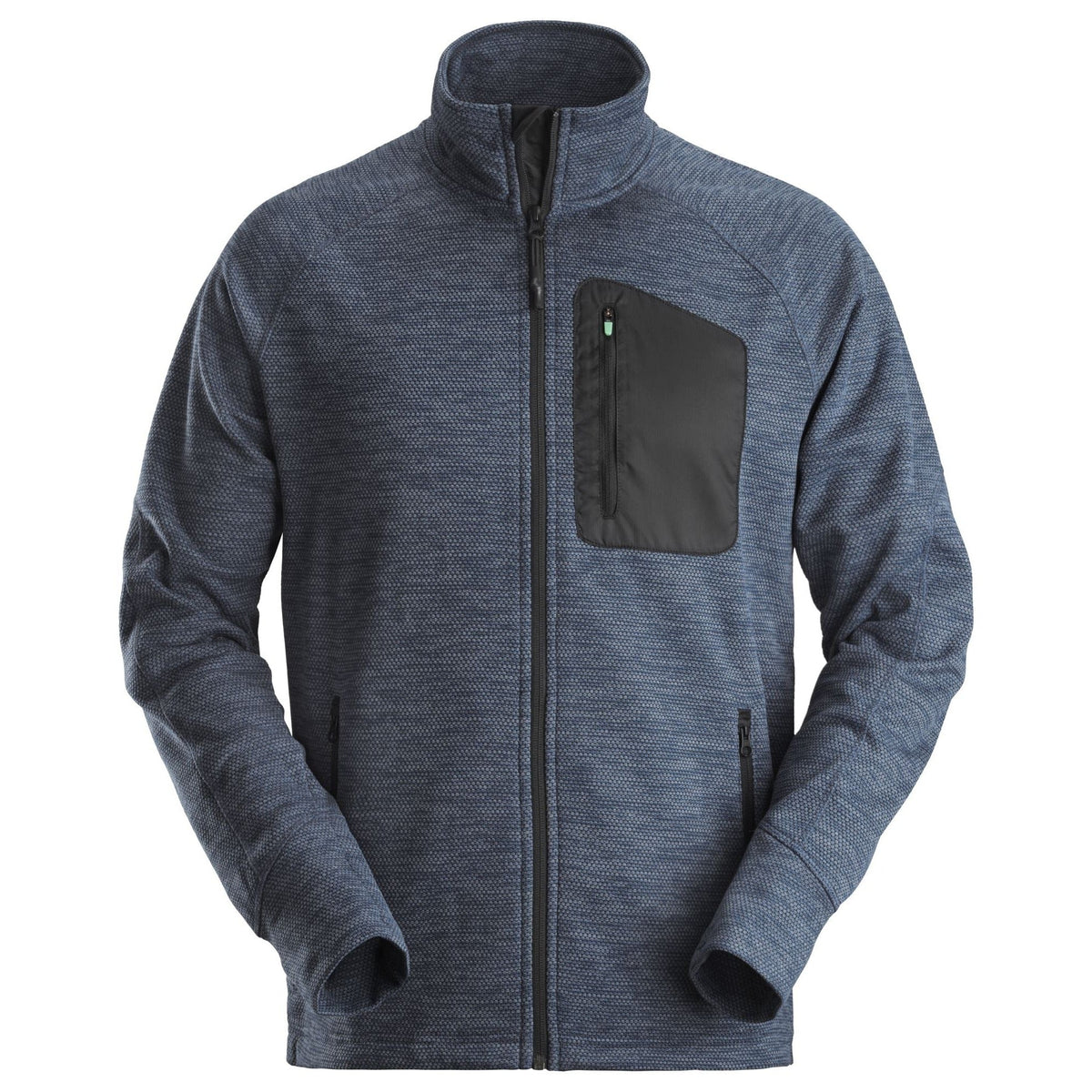 Snickers Workwear - 8042 Chaqueta de forro polar de malla suave FlexiWork azul marino/ negro - Ferrotecnia