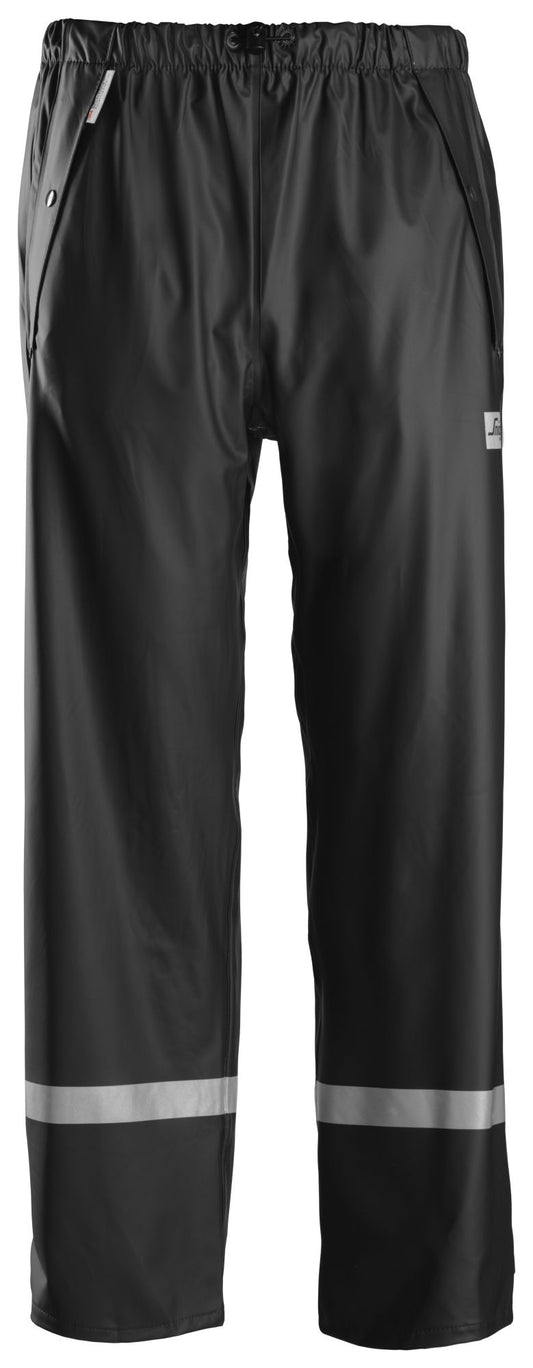 Snickers Workwear - 8201 Pantalones largos de trabajo impermeables PU Negro - Ferrotecnia