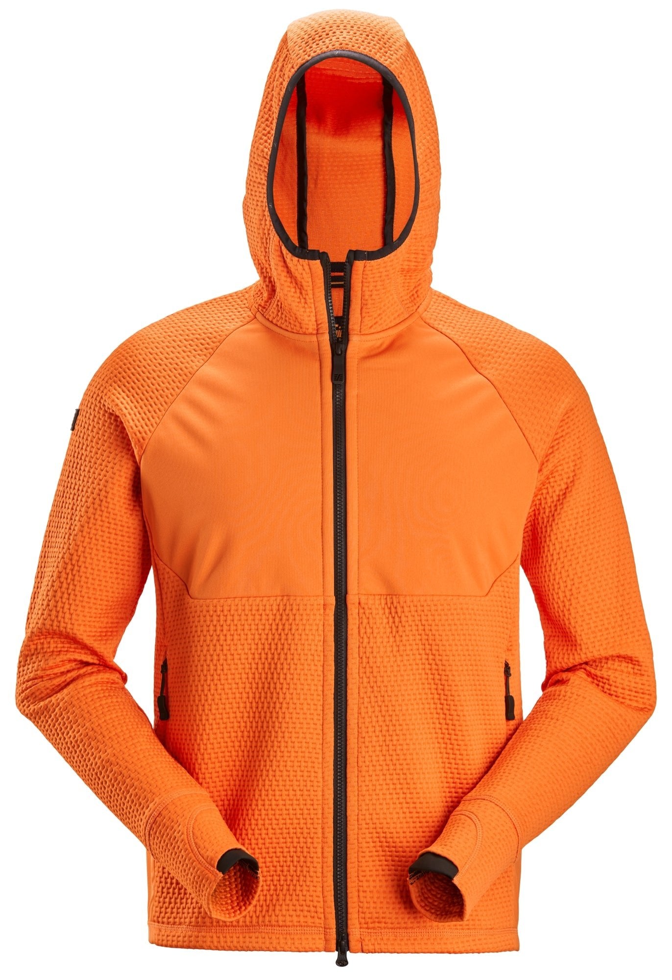 Snickers Workwear - 8405 Chaqueta intermedia FlexiWork naranja con capucha y cremallera completa - Ferrotecnia