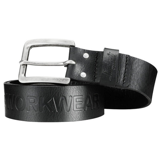 Snickers Workwear - 9034 Cinturón Cuero Negro - Ferrotecnia