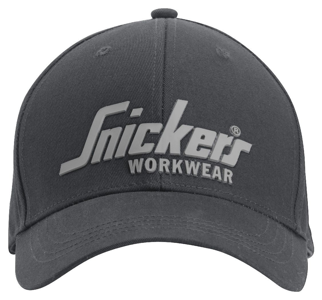Snickers Workwear - 9041 Gorra con logo 3D Gris Acero - Ferrotecnia