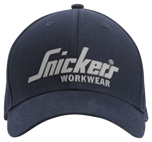 Snickers Workwear 90419504000 - Gorra con logo 3D azul marino - negro talla unica - Ferrotecnia