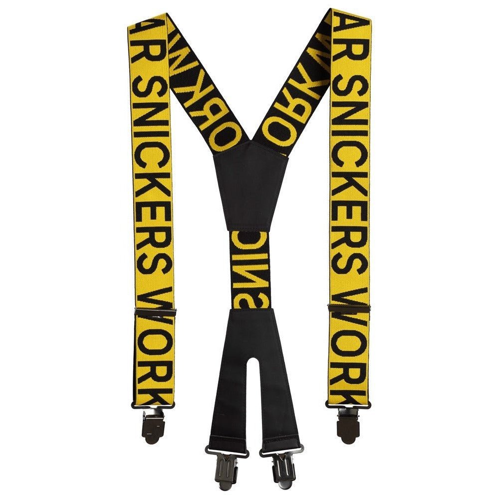 Snickers Workwear - 9064 Tirantes con logotipo amarillo-negro - Ferrotecnia
