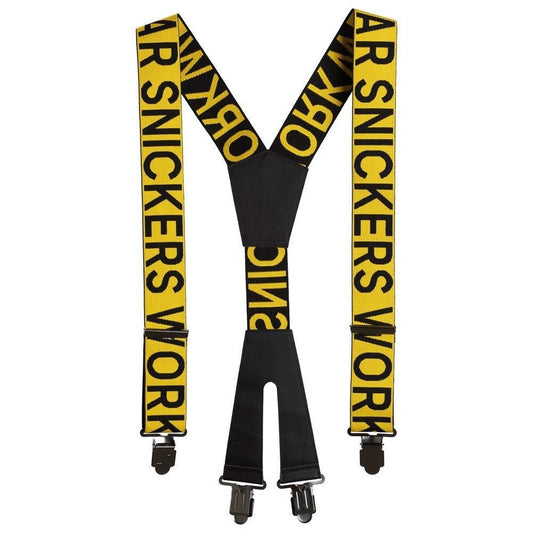 Snickers Workwear - 9064 Tirantes con logotipo amarillo-negro - Ferrotecnia