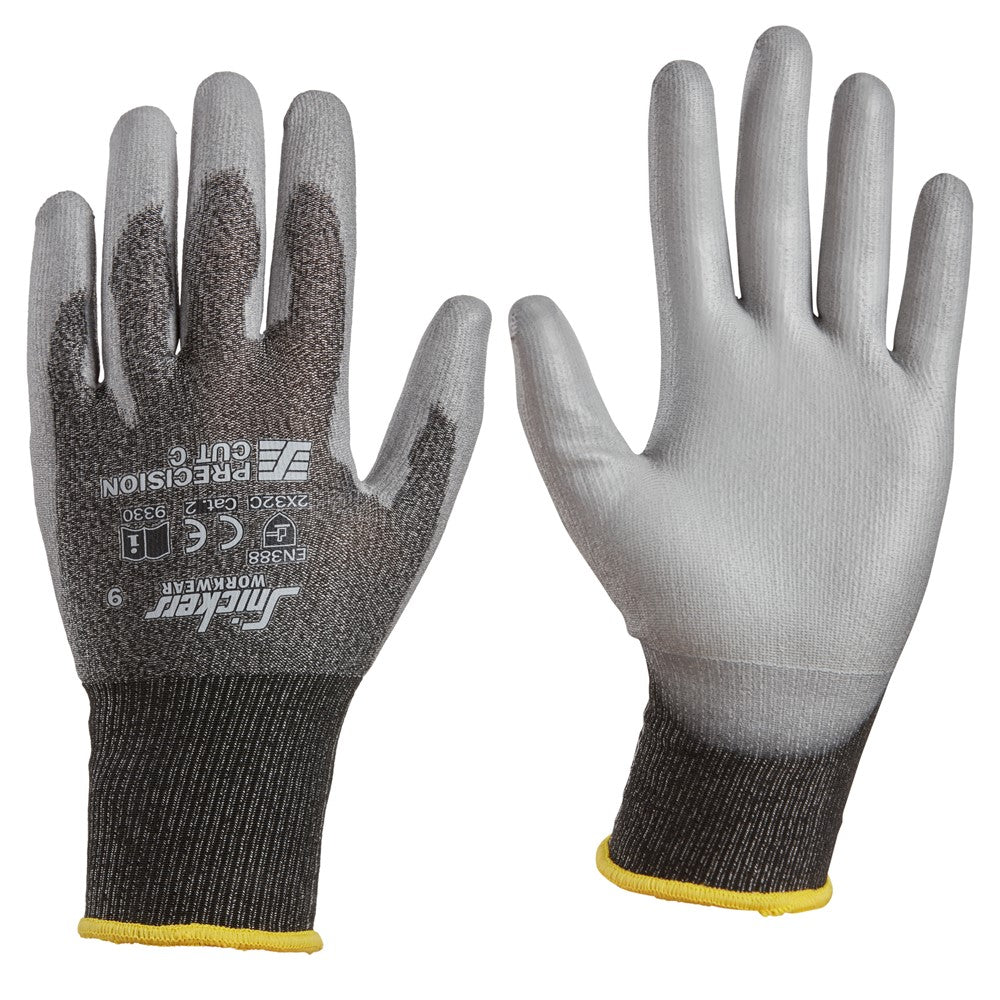 Snickers Workwear - 9330 Par guantes Precision Cut C gris antracita - gris roca - Ferrotecnia
