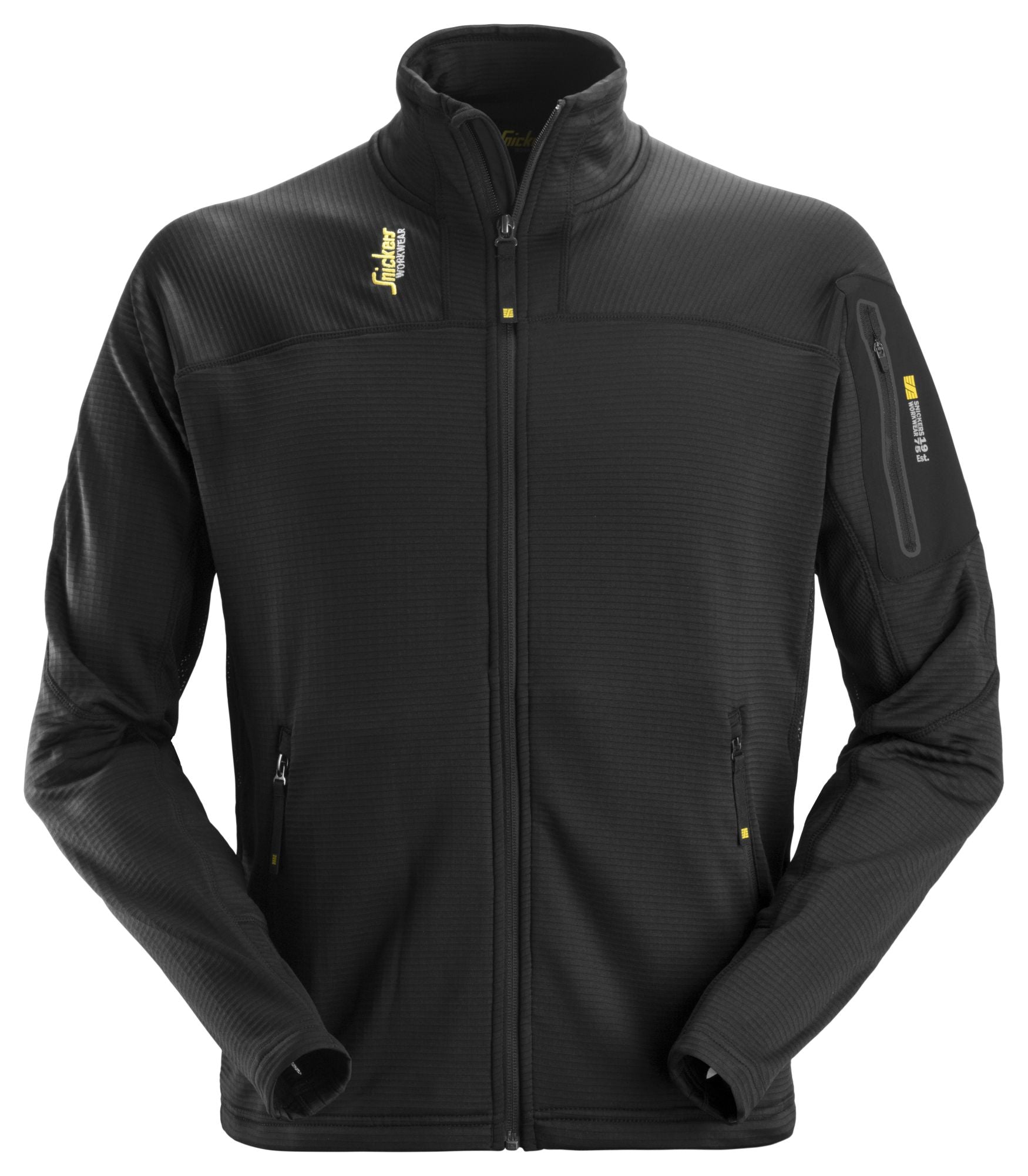 Snickers Workwear - 9438 Chaqueta de microforro polar Body Mapping negro - Ferrotecnia