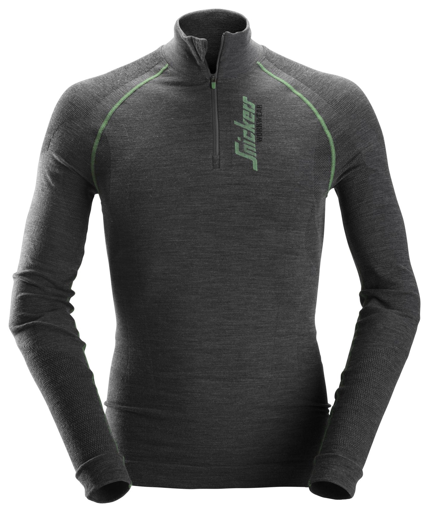 Snickers Workwear - 9441 Camiseta interior de lana sin costuras con 1/2 cremallera FlexiWork - Ferrotecnia