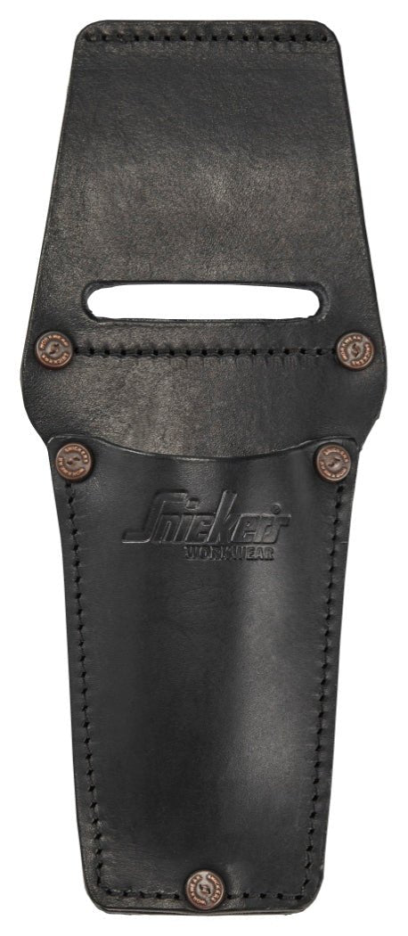 Snickers Workwear - 9769 Funda para navajas multiusos 100% cuero negro - Ferrotecnia