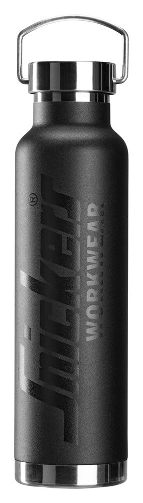 Snickers Workwear - 9901 Termo botella de acero inoxidable con aislamiento de doble capa negro - Ferrotecnia