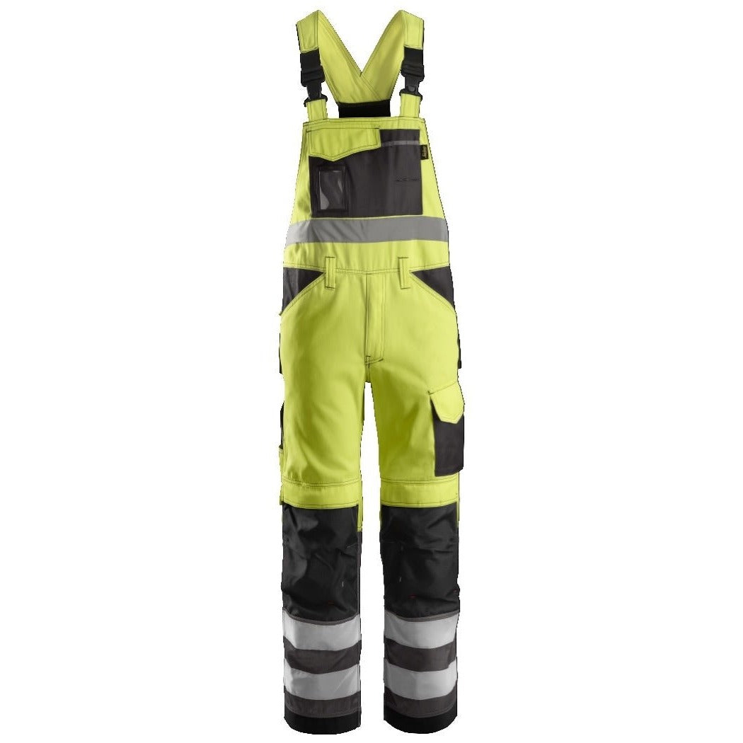 Snickers Workwear - 0113 Peto Alta Visibilidad Clase 2 Amarillo / Gris antracita