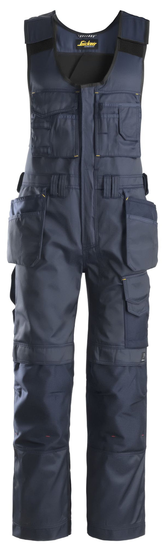 Snickers Workwear 0212 Peto bolsillos flotantes DuraTwill Azul marino