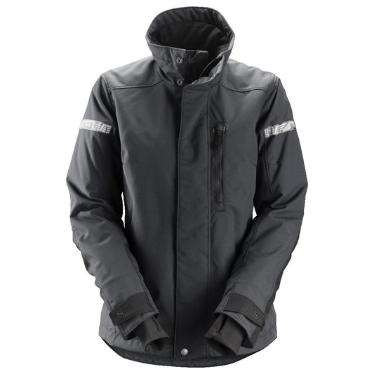 Snickers Workwear - 1107 Chaqueta de mujer aislante 37.5® AllroundWork gris acero/ negro