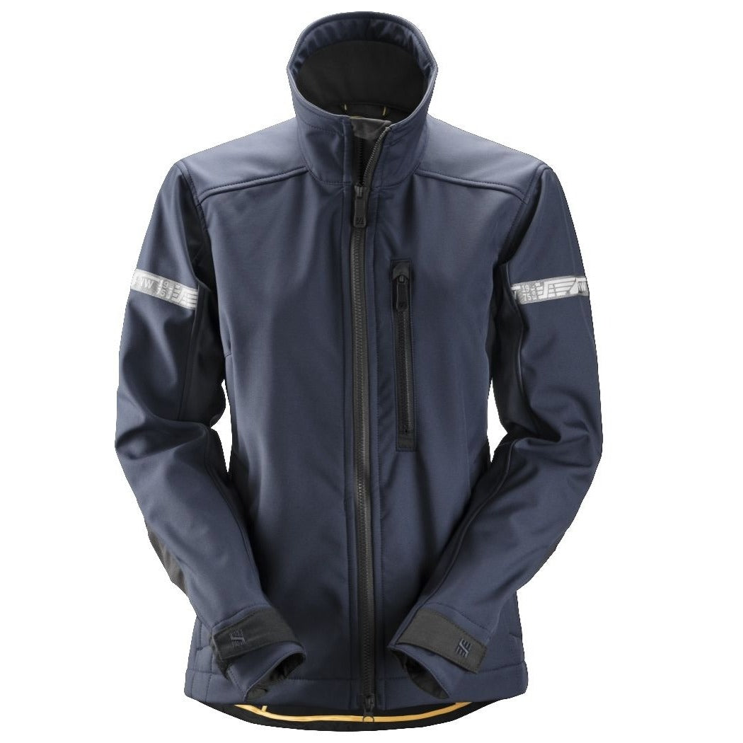 Snickers Workwear - 1207 Women's AllroundWork Softshell Jacket, Navy/Black