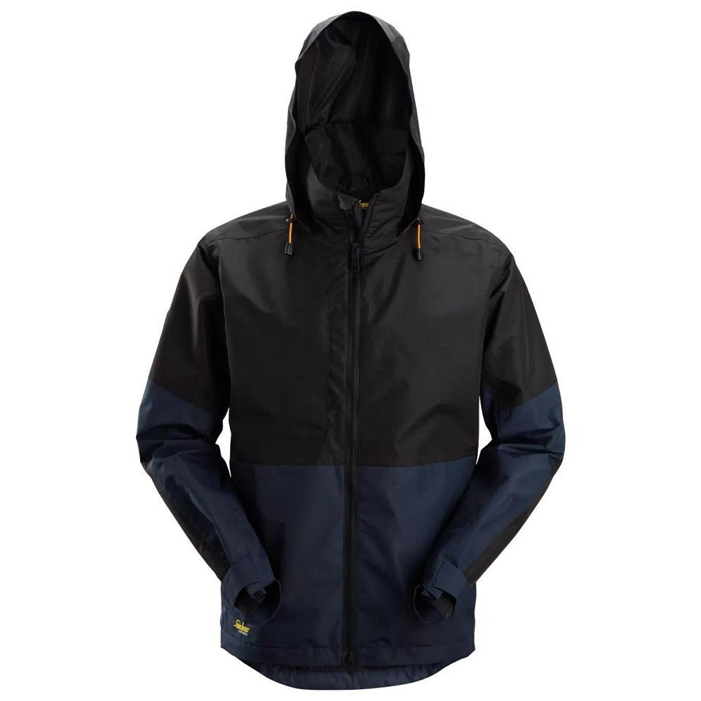 Snickers Workwear - 1304 Chaqueta impermeable AllroundWork color azul marino/ negro