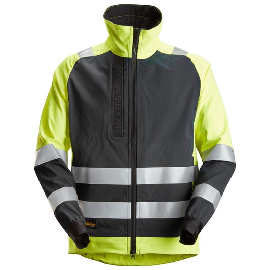 Snickers Workwear - 1539 Chaqueta sin forro alta visibilidad clase 2 amarillo/ negro
