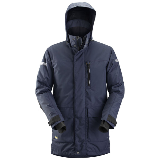 Snickers Workwear - 1800 AllroundWork 37.5® Insulated Waterproof Parka Navy/Black