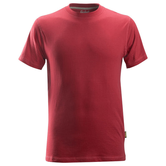 Snickers Workwear - 2502 Camiseta de manga corta clásica rojo intenso