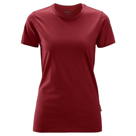 Snickers Workwear - 2516 Camiseta de manga corta para mujer rojo