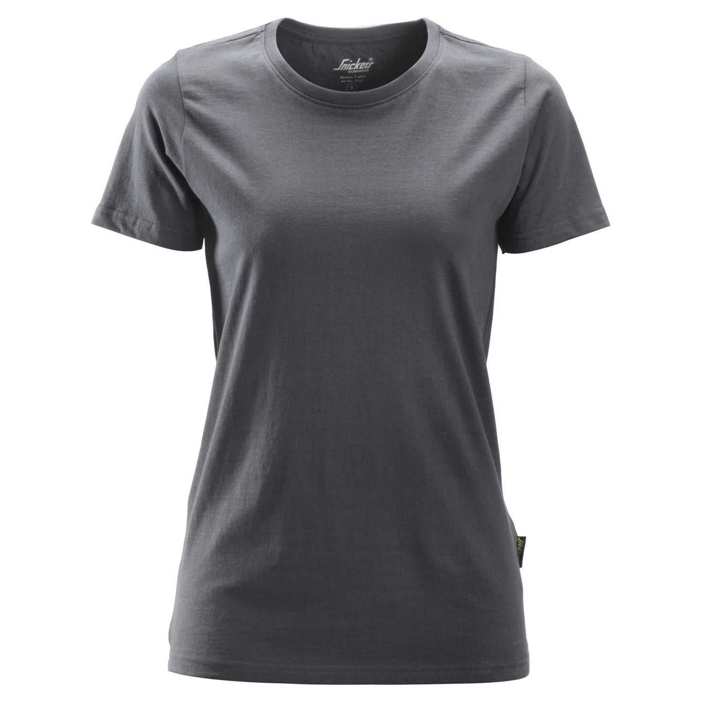 T-shirt gris acier à manches courtes pour femme Snickers Workwear - 2516