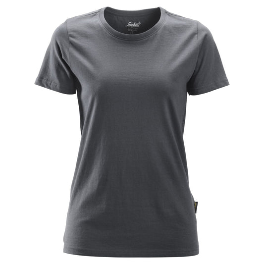 Snickers Workwear - 2516 Camiseta de manga corta para mujer gris acero