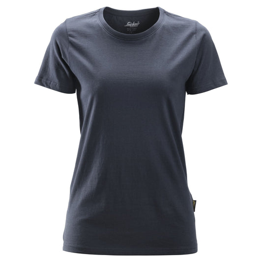Snickers Workwear - 2516 Camiseta de manga corta para mujer azul marino
