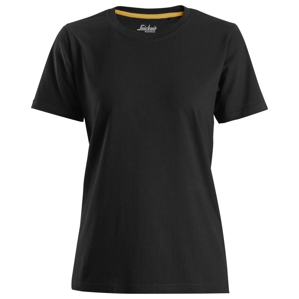 Snickers Workwear - 2517 Women's Organic Cotton AllroundWork Short-Sleeve T-Shirt, Black