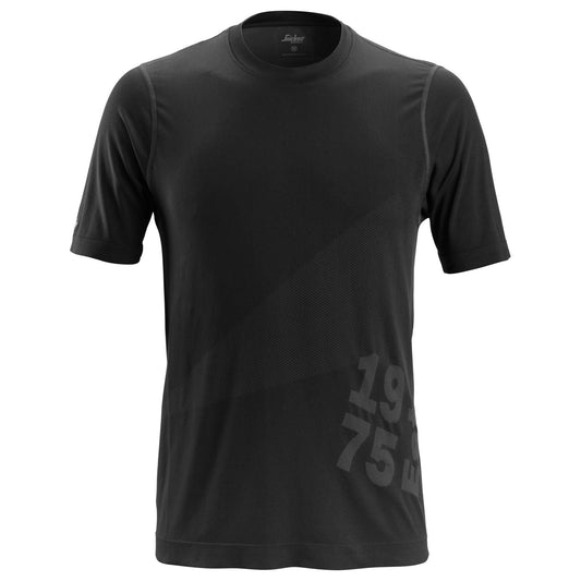 Snickers Workwear - 2519 Camiseta de manga corta FlexiWork 37.5® Tech Negro