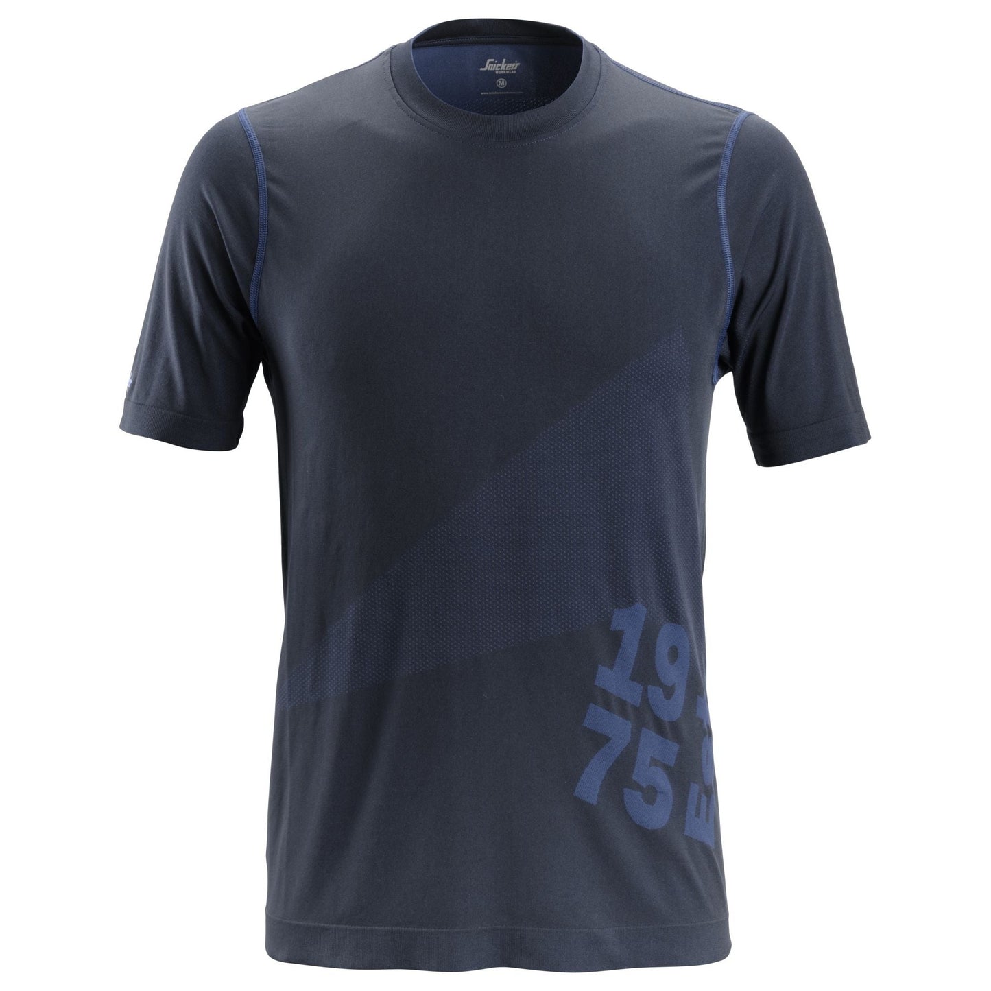 Snickers Workwear - 2519 Camiseta de manga corta FlexiWork 37.5® Tech Azul marino