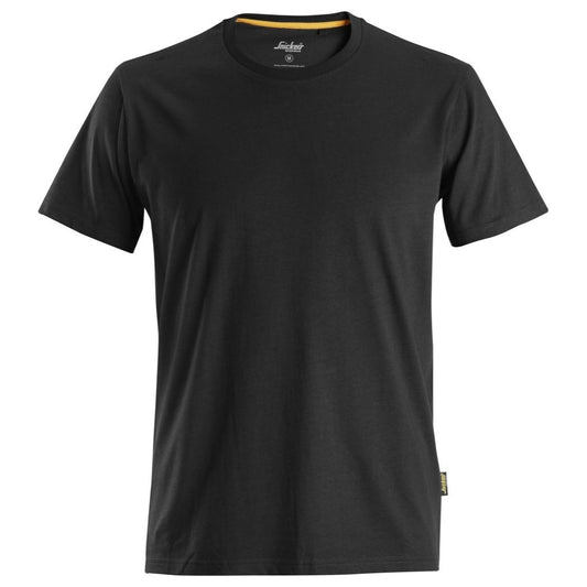 Snickers Workwear - 2526 Camiseta de algodón orgánico AllroundWork Negro