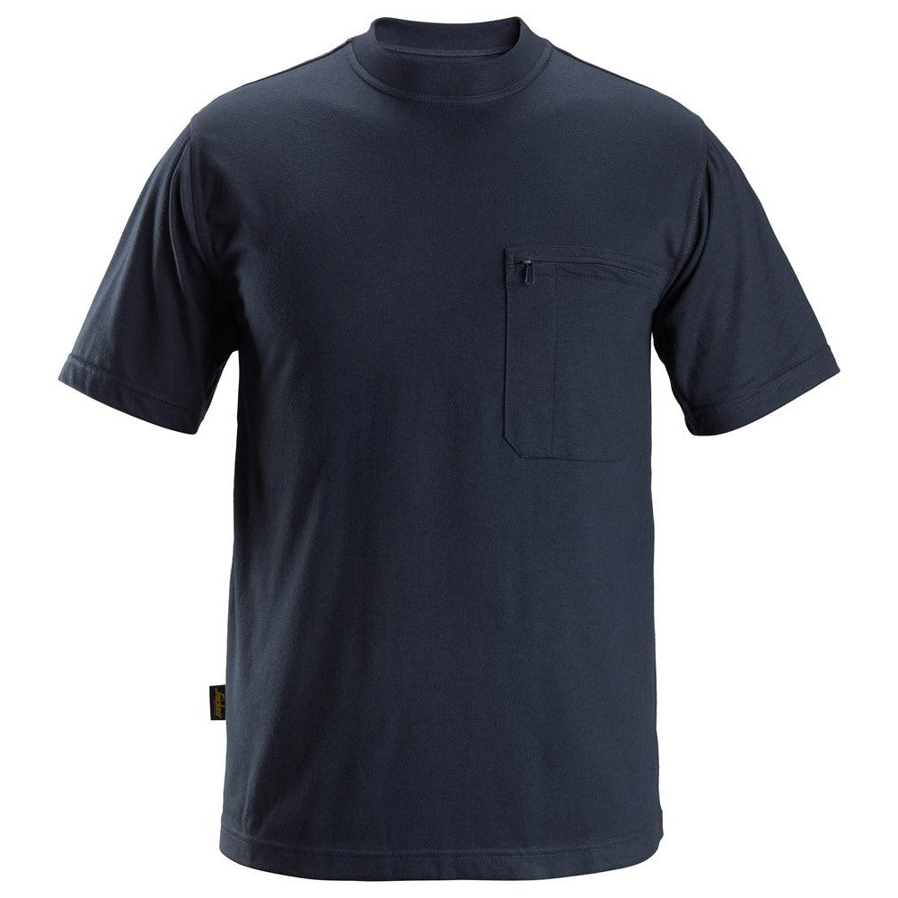 Snickers Workwear - 2561 Camiseta de manga corta ProtecWork azul marino