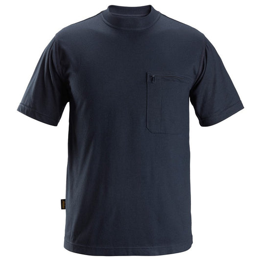 Snickers Workwear - 2561 Camiseta de manga corta ProtecWork azul marino