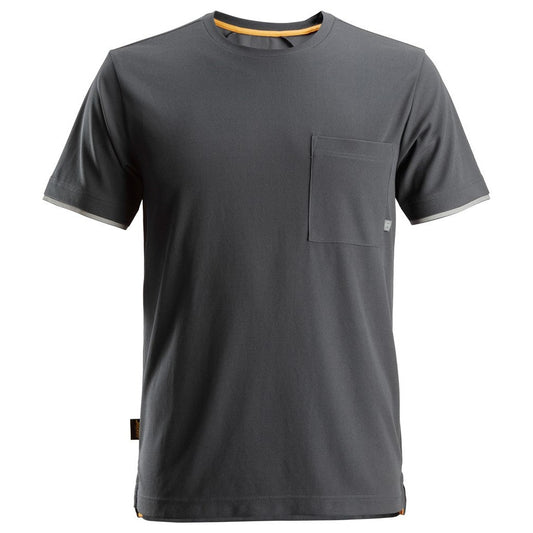 Snickers Workwear - 2598 Camiseta de manga corta AllroundWork 37.5® gris acero
