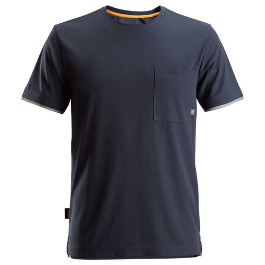 Snickers Workwear - 2598 Camiseta de manga corta AllroundWork 37.5® azul marino
