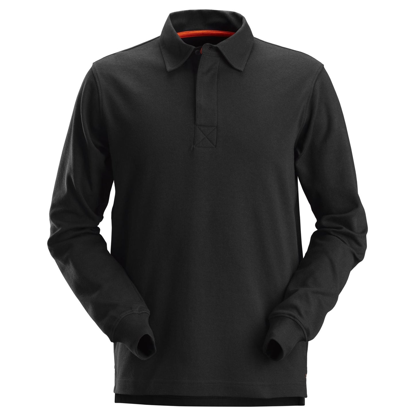 Snickers Workwear - 2612 Polo manga larga de rugby AllroundWork Negro
