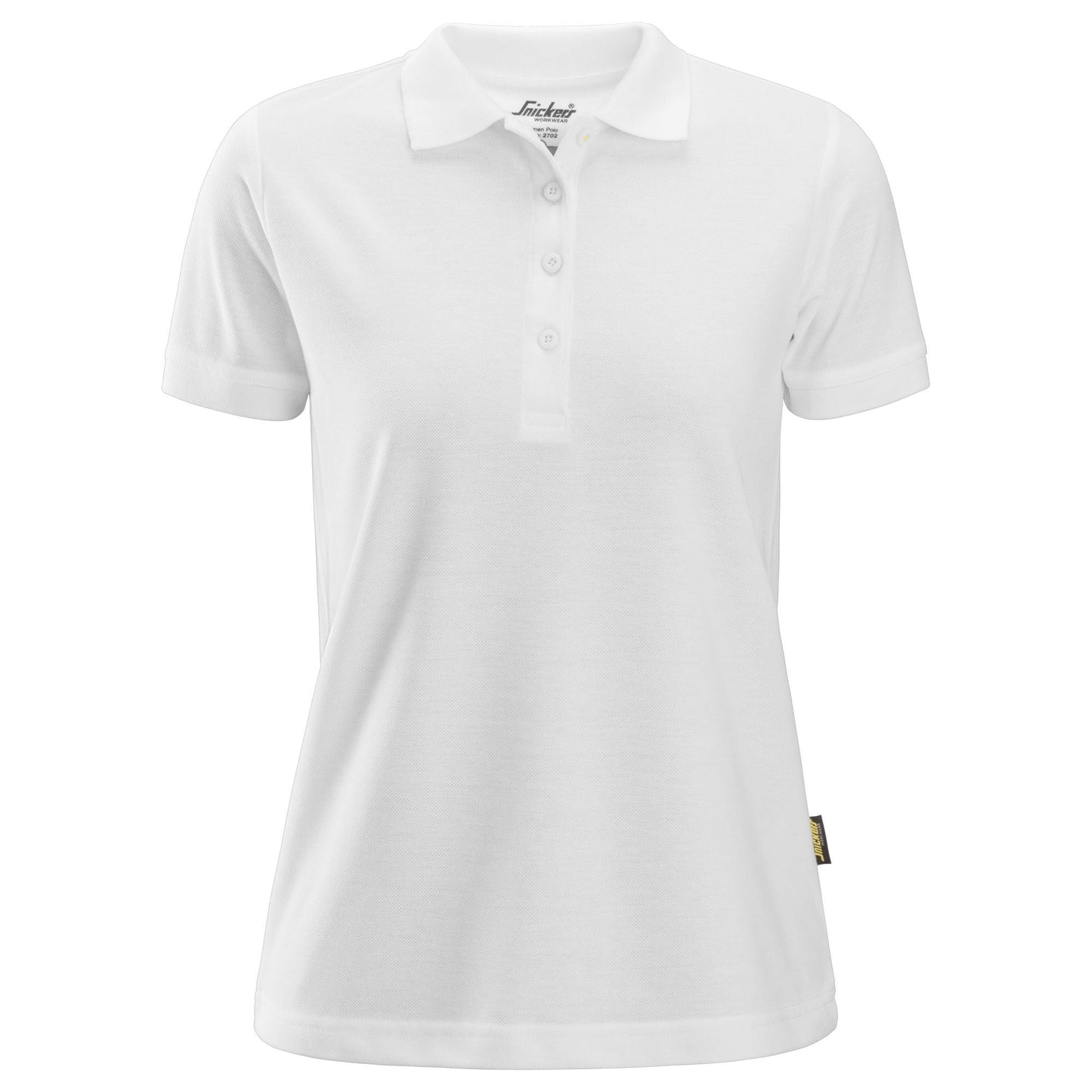 Polo manches courtes femme Snickers Workwear 2702, blanc