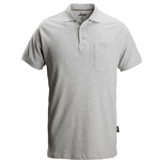 Snickers Workwear - 2708 Polo de manga corta clásico gris jaspeado